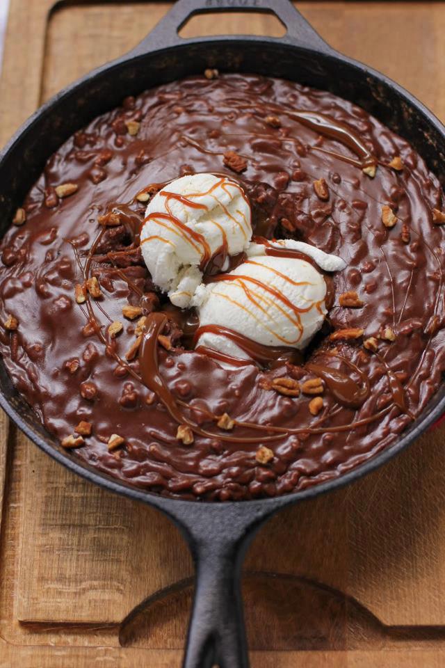 Chocolate Cake Sundae